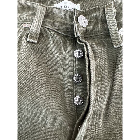 Citizens of Humanity JEANS Jolene High Rise Vintage Straight STORM SIZE 24 - Picture 14 of 16